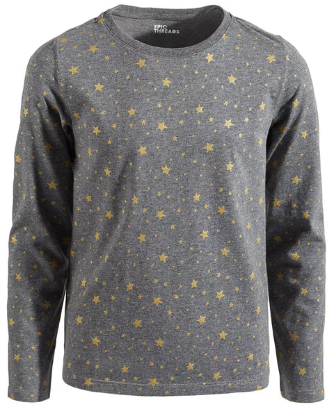 Epic Threads Girl's Gray Sweatshirt ABFK933