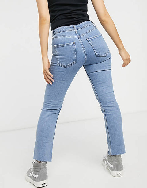 ASOS Design Women's Blue Jeans 101176550  AMF29