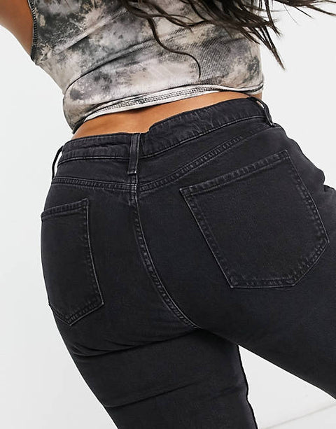 Asos Design Women's Black Jeans ANF532 (LR79)