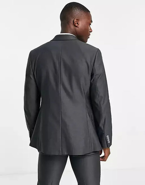 Asos Design Men's Dark Gray Blazer ANF1734