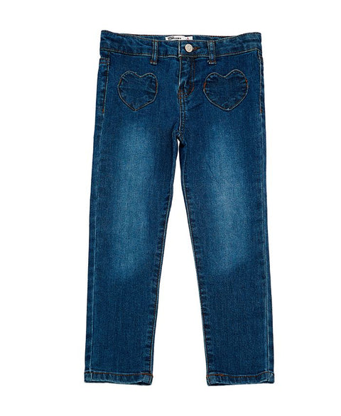 Epic Threads Girl's Navy Blue Jeans ABFK519(od26,ft5) SHR