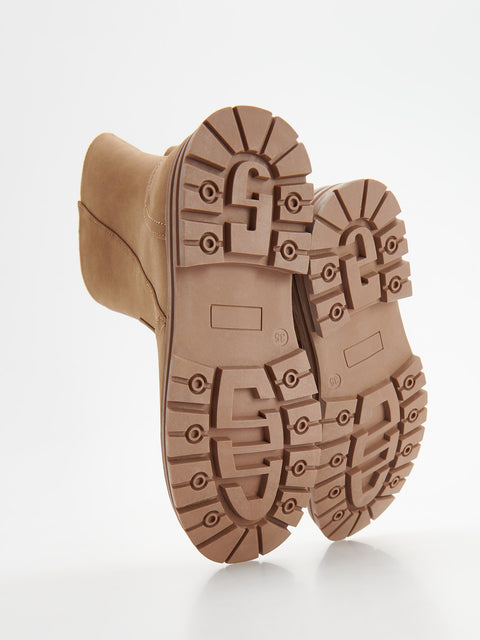 Reserved Girl's Beige Ankle Boots With Zipper | Reserved In Lebanon