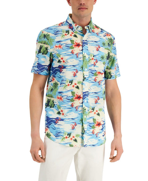 Club Room Men's Multi Color Shirt ABF2216