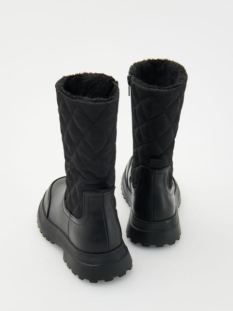 Reserved Girl's Black Ankled Boots |Reserved In Lebanon