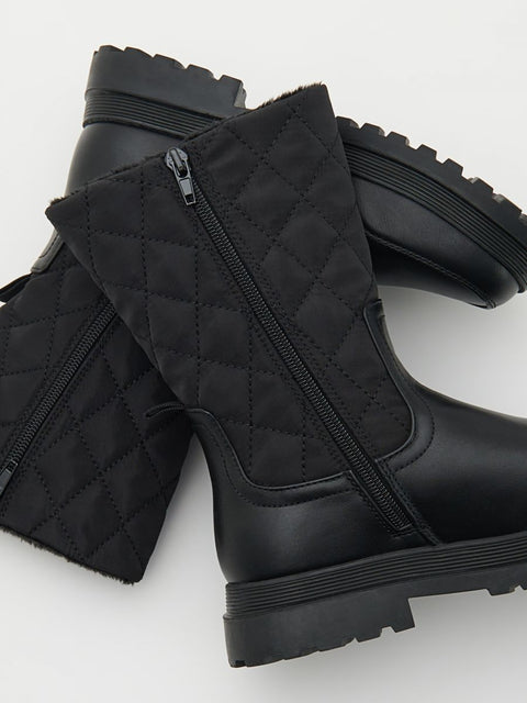 Reserved Girl's Black Ankled Boots |Reserved In Lebanon