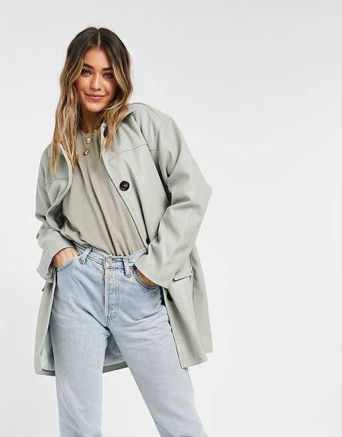 Asos Design Women's Grey Blazer ANF3252
