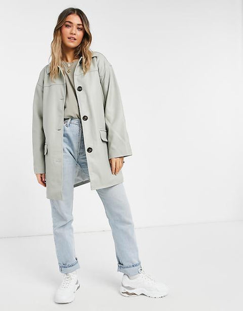 Asos Design Women's Grey Blazer ANF3252