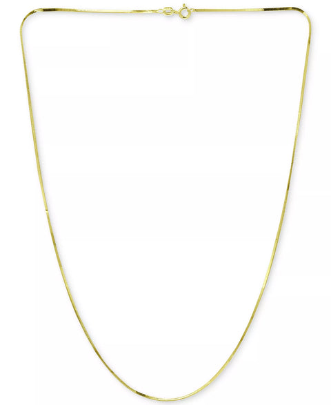 Giani Bernini Women's Square Snake Link 16" Chain Necklace in 18k Gold-Plated | Giani Bernini In Lebanon