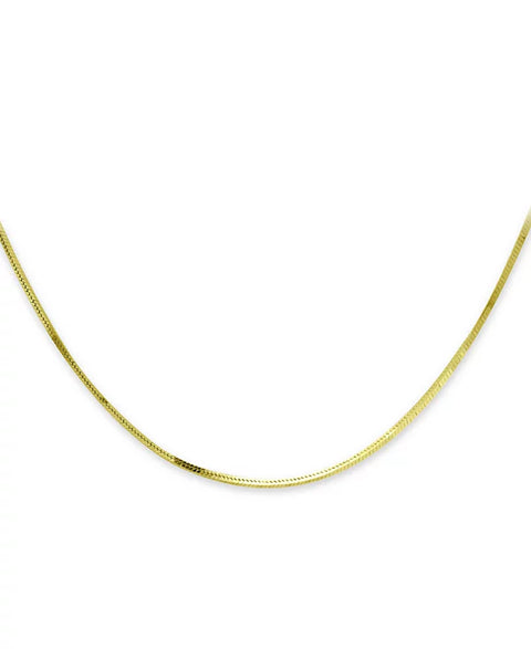 Giani Bernini Women's Square Snake Link 16" Chain Necklace in 18k Gold-Plated | Giani Bernini In Lebanon