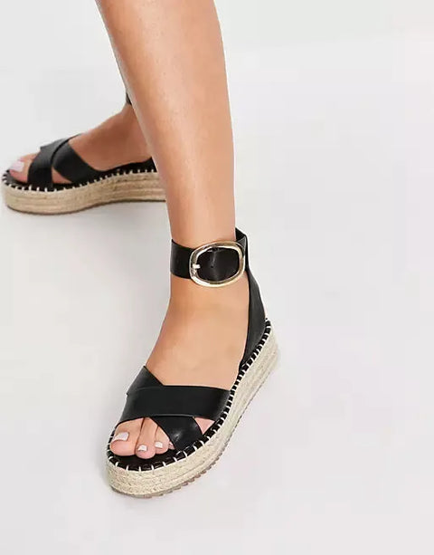 ASOS Design Women's Black Sandal ANS537
