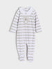 Sinsay Baby Boy's Grey & White Striped Koala Overall | Sinsay in Lebanon