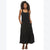Felina Women's Black Cruise Tiered Maxi Sun Dress