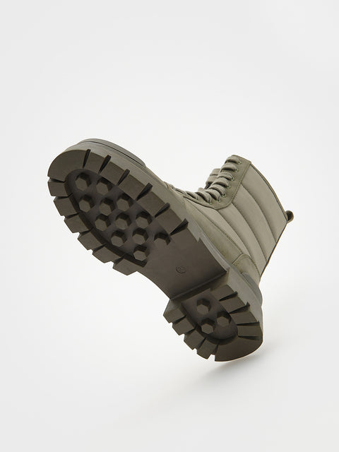 Reserved Girl's Olive Green High Insulated Ankle Boots | Reserved In Lebanon