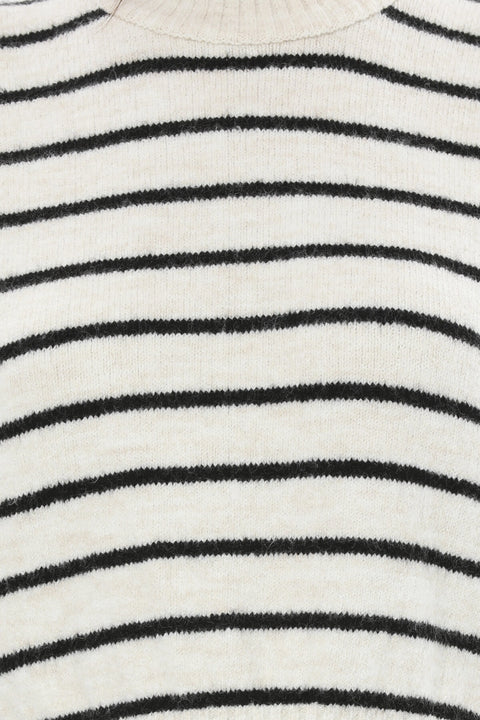 Big Dart Women's Beige Short Sleeve Sweater | Big Dart In Lebanon