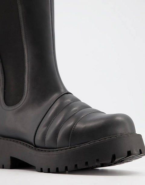 Monki Women's Black Boot 101182960  AMS246 shoes23
