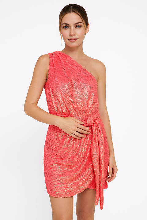 Asos Design Women's Coral Dress ANF1989