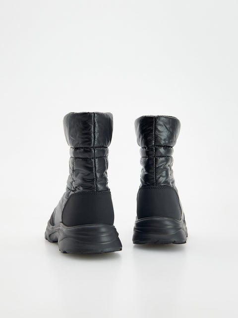 Reserved Girl's Black Ankle Boots With Zipper Closure | Reserved In Lebanon