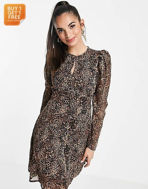 Lipsy Women's Multicolor Dress AMF1125