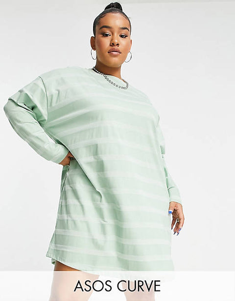 ASOS Design Women's Mint Green Dress  AMF1642 shr