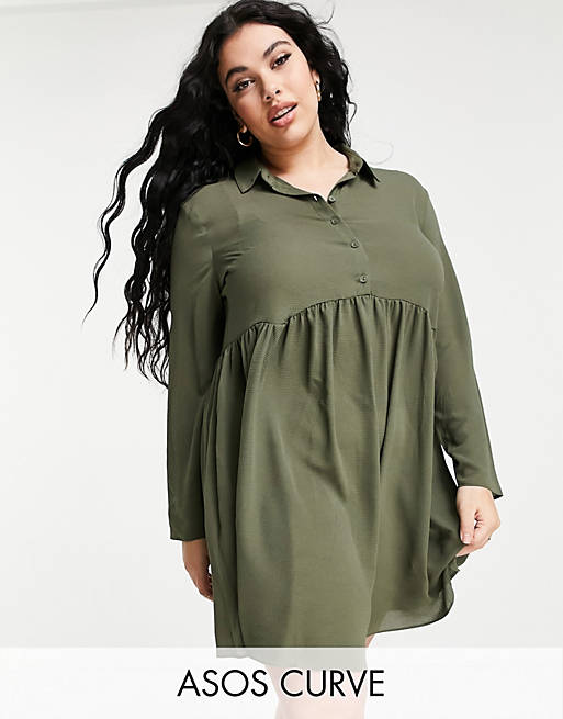 ASOS Design Women's Khaki Dress AMF1230  s