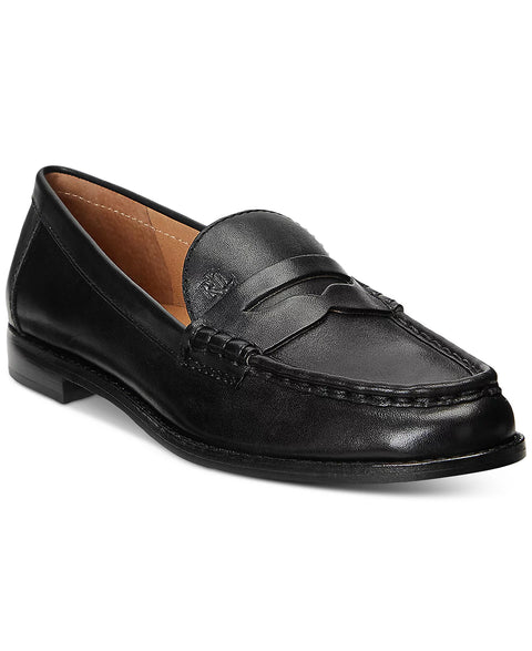 Lauren Ralph Lauren Women's Black Wynnie Loafers | Lauren Ralph Lauren In Lebanon