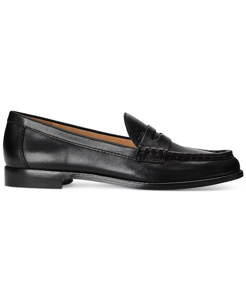 Lauren Ralph Lauren Women's Black Wynnie Loafers | Lauren Ralph Lauren In Lebanon
