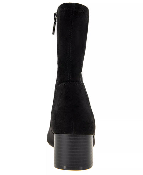 Kenneth Cole Reaction Women's Black Road Stretch Block Heel Boot | Kenneth Cole Reaction In Lebanon