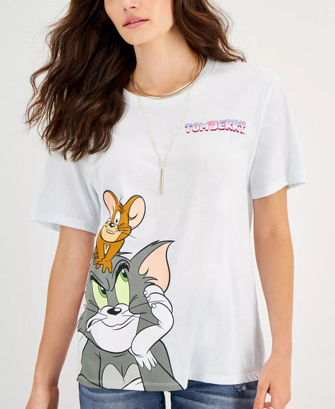 Love Tribe Women's Ice Melt Tom & Jerry Graphic T-Shirt | Love Tribe In Lebanon