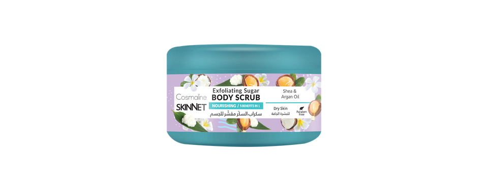 فرك الجسم Skinnet Cosmaline تغذي 250 مل