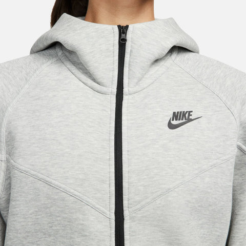 Nike Women's Light Grey Tech Fleece Sportswear Jacket | Nike In Lebanon