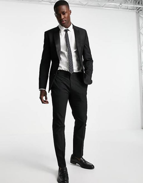 ASOS Design Men's Black Blazer ANF2212