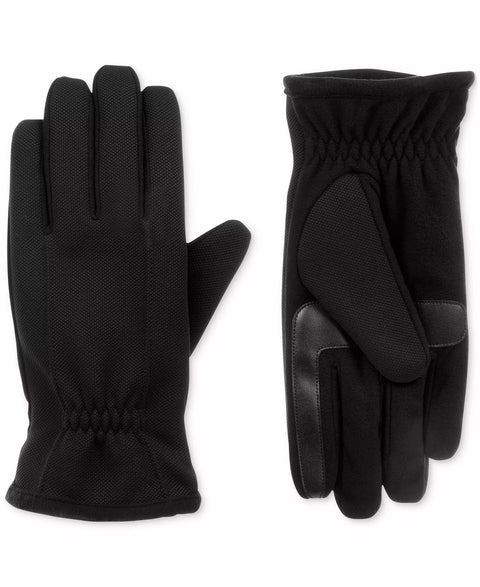 Isotoner Signature Men's Black Tech Stretch Gloves | Isotoner Signature in Lebanon