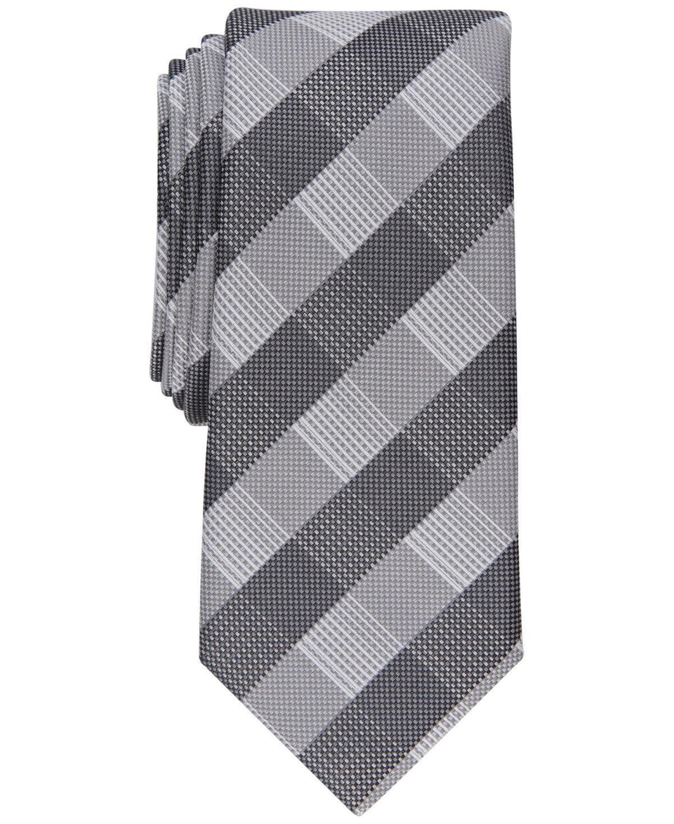 Alfani Men's Multicolor Slim Plaid Tie ABL456