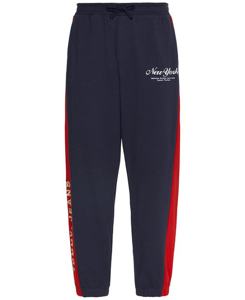 Tommy Jeans Men's Navy Red Sweatpants ABF414(ma8)