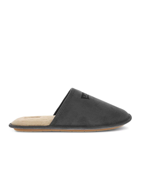 Levi's Men's Charcoal Milton 2 Memory Foam Scuff Slippers | Levi's In Lebanon