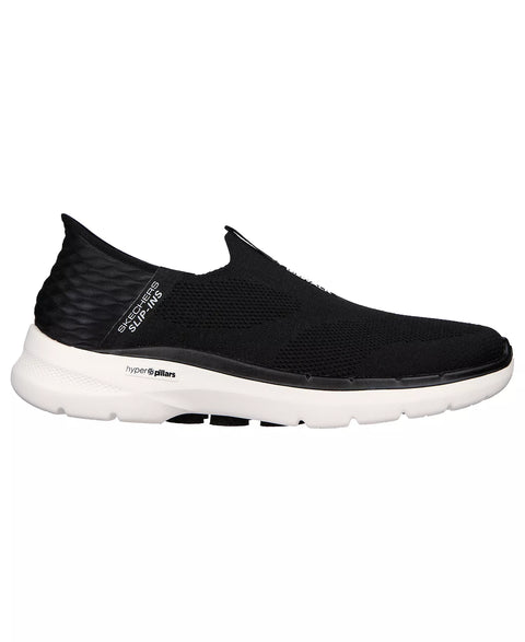 Skechers Men's Black Slip In Walking Sneakers | Skechers In Lebanon