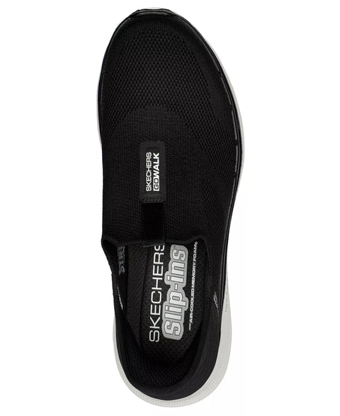 Skechers Men's Black Slip In Walking Sneakers | Skechers In Lebanon
