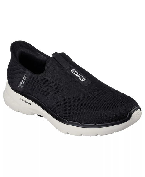 Skechers Men's Black Slip In Walking Sneakers | Skechers In Lebanon