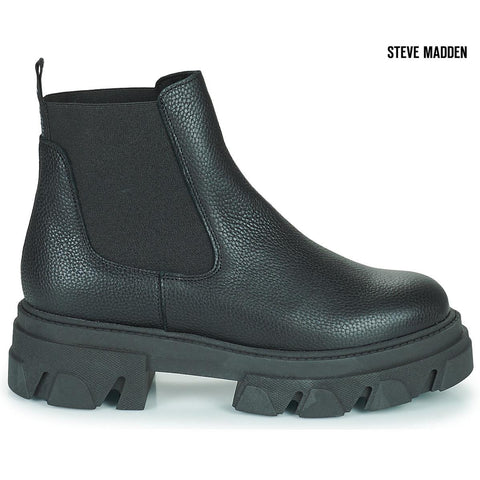 Steve Madden Women's Black Mixture Ankle Boots |Steve Madden in Lebanon