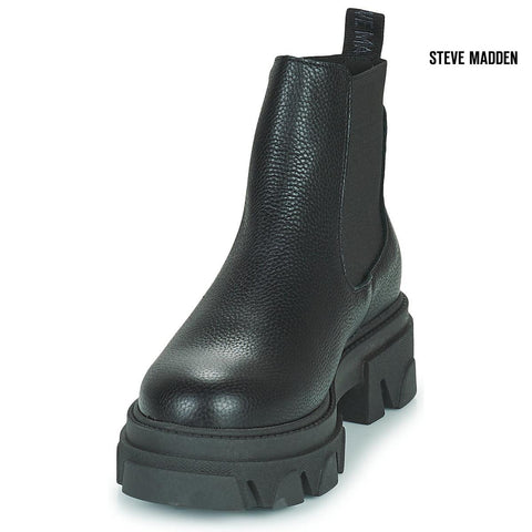 Steve Madden Women's Black Mixture Ankle Boots |Steve Madden in Lebanon