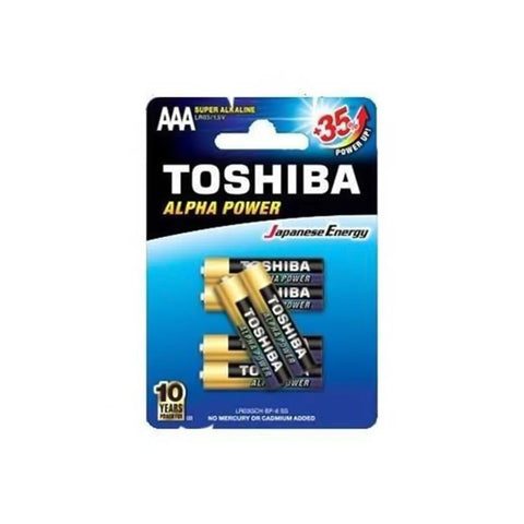 Toshiba Alpha Power Battries AAA(4+2 Free)