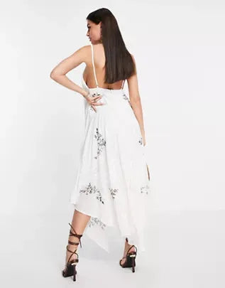 Asos Edition Women's White Dress ANF835