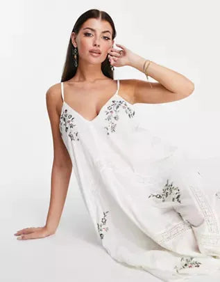 Asos Edition Women's White Dress ANF835