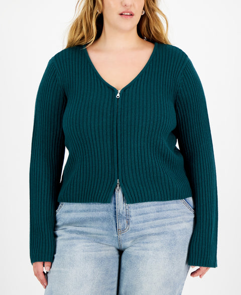 Full Circle Women's Dark Green Sweatshirt ABF1073(ft5,18) shr