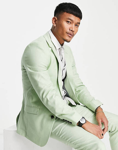 ASOS Design  Men's Light Green  Blazer ANF141 (AN62,AN64) shr