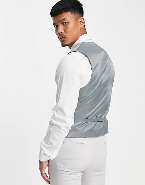 ASOS Design  Men's Khaki Vest ANF135 (AN62) shr