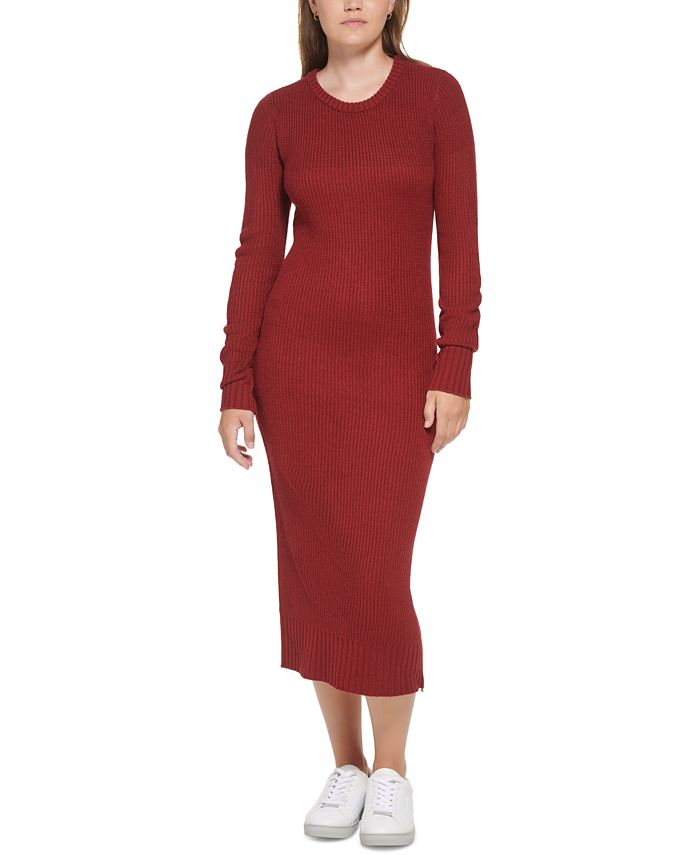 Calvin Klein Women's Burgundy Dress ABF18 shr zone10