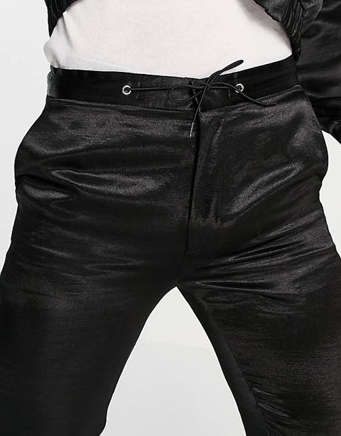 ASOS DESIGN Men's Black Pant 101214952 AMF504 (MK1)