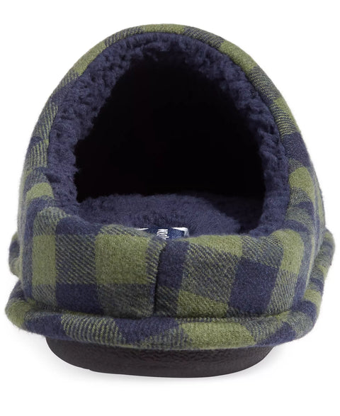 Club Room Men's Multicolor Plaid Slippers |Club Room In Lebanon