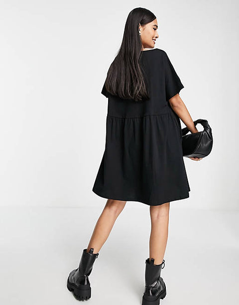 ASOS Design Women's Black Dress AMF2366 E11 shr